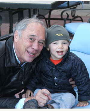 My grandpa and brother in 2008