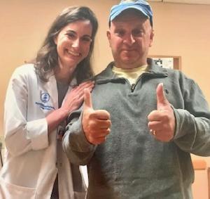 Dr. Boire and Marc