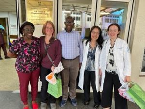 Our team at Lagos State University Teaching Hospital in Nigeria Fall 2022
