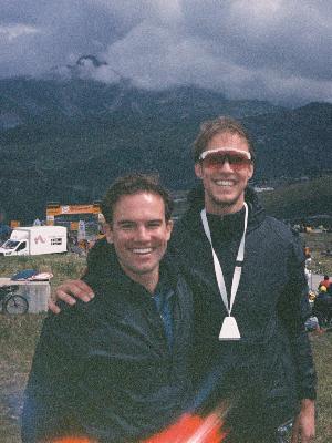 Andy & Bart at the 2025 Tour de France
